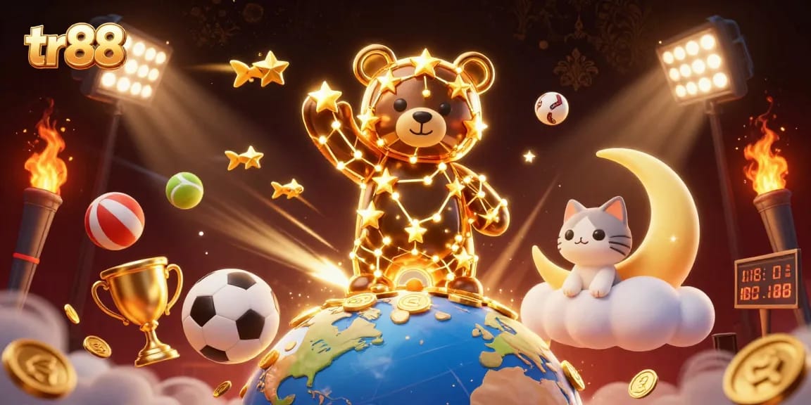 Experience thrilling betting on tr88 with a dynamic scene showcasing winning moments and vibrant action!