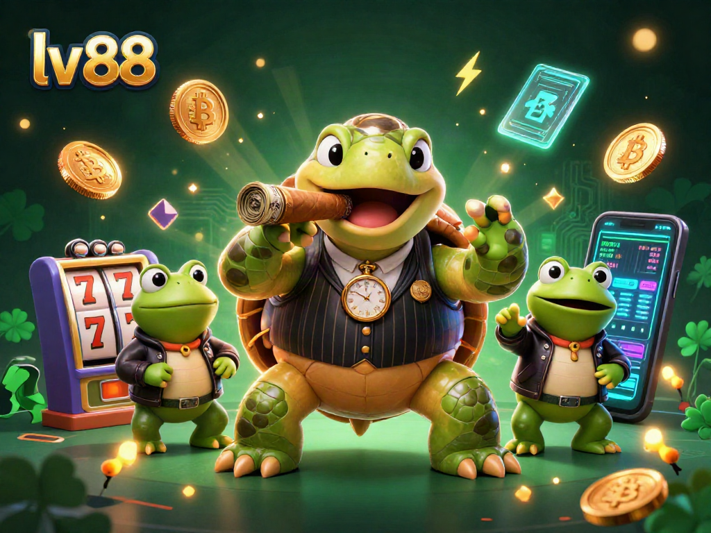 Play at lv 88 with our lively snapping turtle mafia and vibrant casino themes.