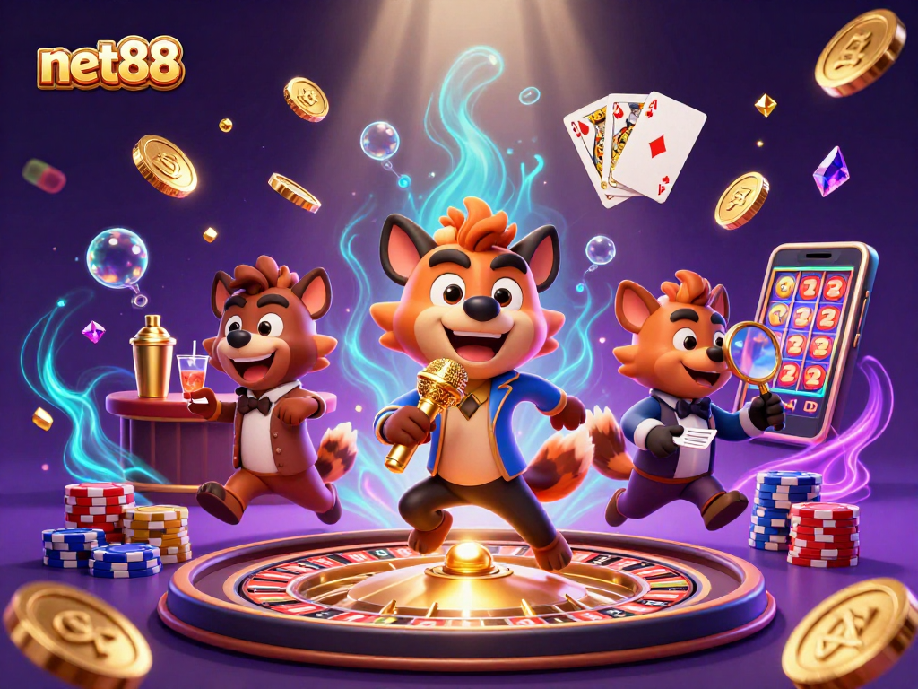 Experience excitement at net88, as hyenas run a casino club with thrilling casino elements.