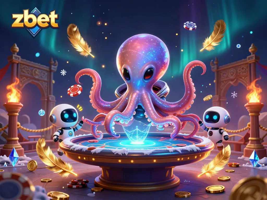 Experience exciting gaming with zbet's alien-themed casino atmosphere and vibrant characters.