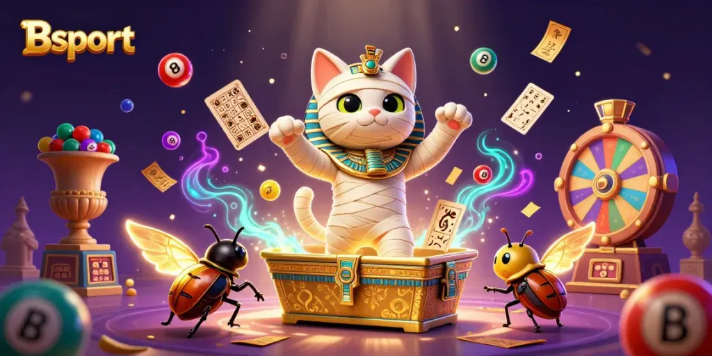 Experience thrilling gameplay at Bsport with interactive characters and dynamic casino elements.