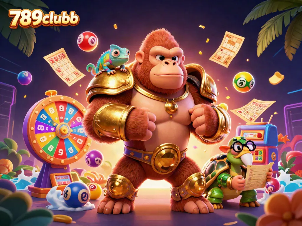 Experience thrilling gameplay at 789clubb with vibrant casino elements and exciting lottery games.